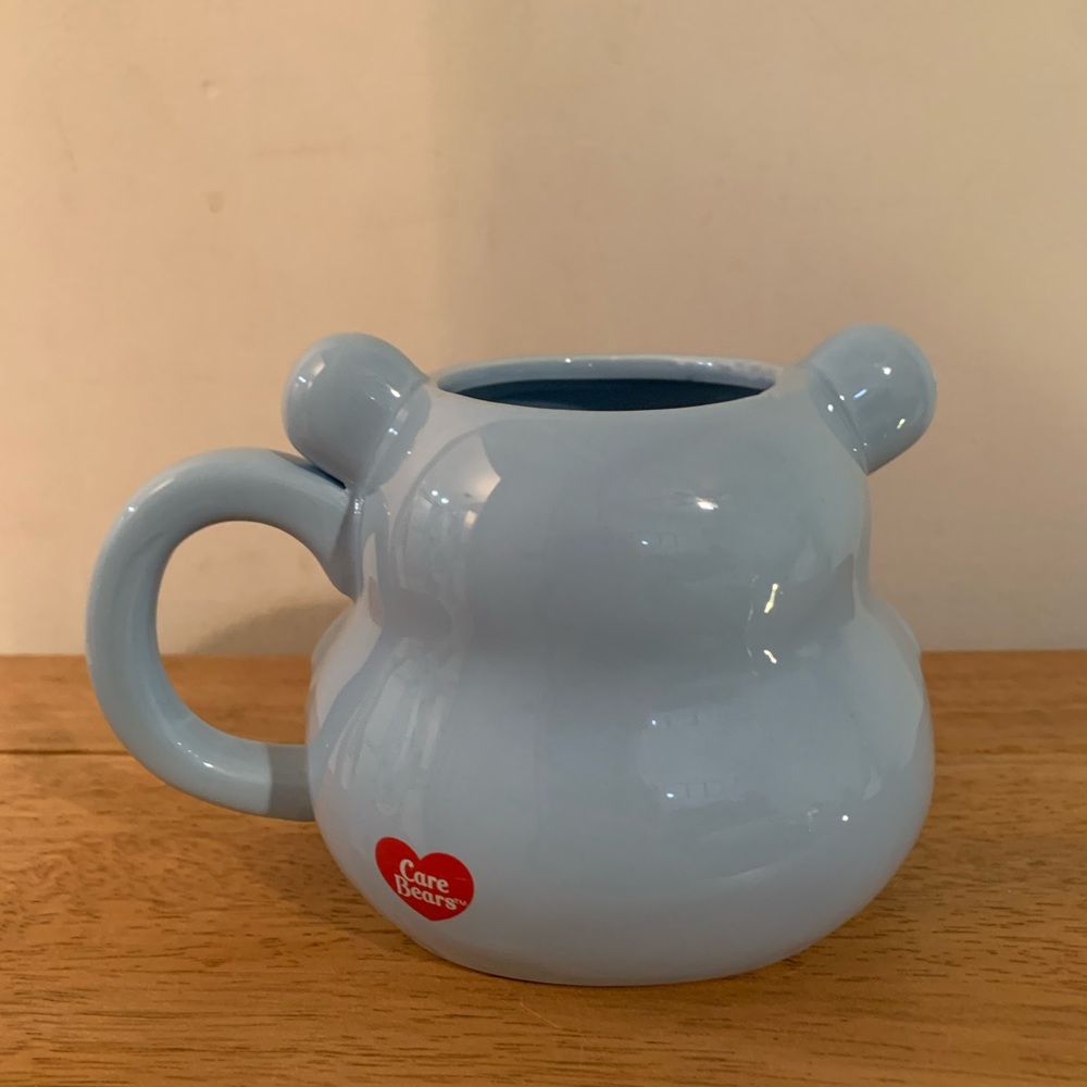 Care Bears Grumpy Bear Blue 3D Sculpted Ceramic Mug Size 20 oz New - Picture 4 of 8